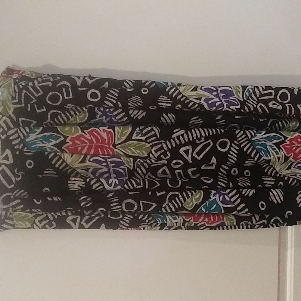 Vintage Worthington print skirt